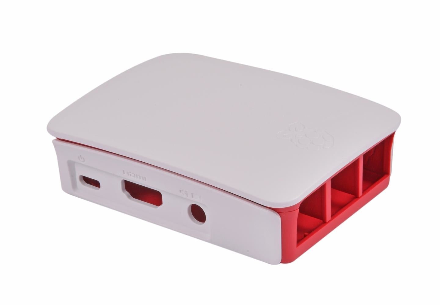 Raspberry Pi 3 Case for Raspberry Pi 3 Model B, B+ only Red/White